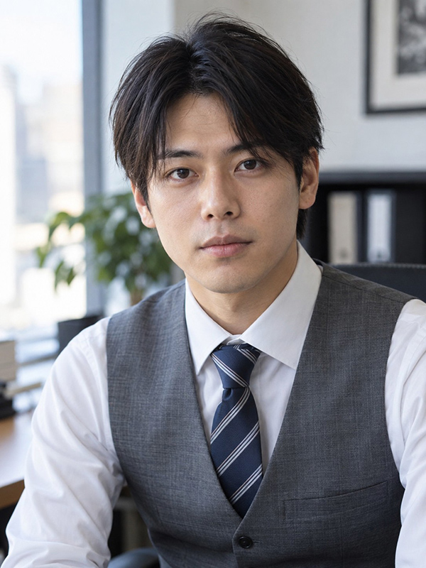AIで生成した男性