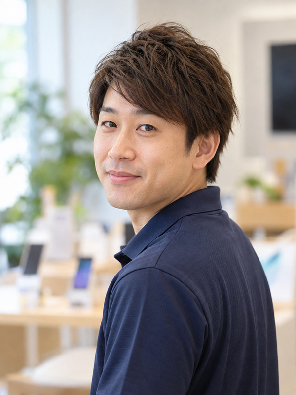 AIで生成した男性