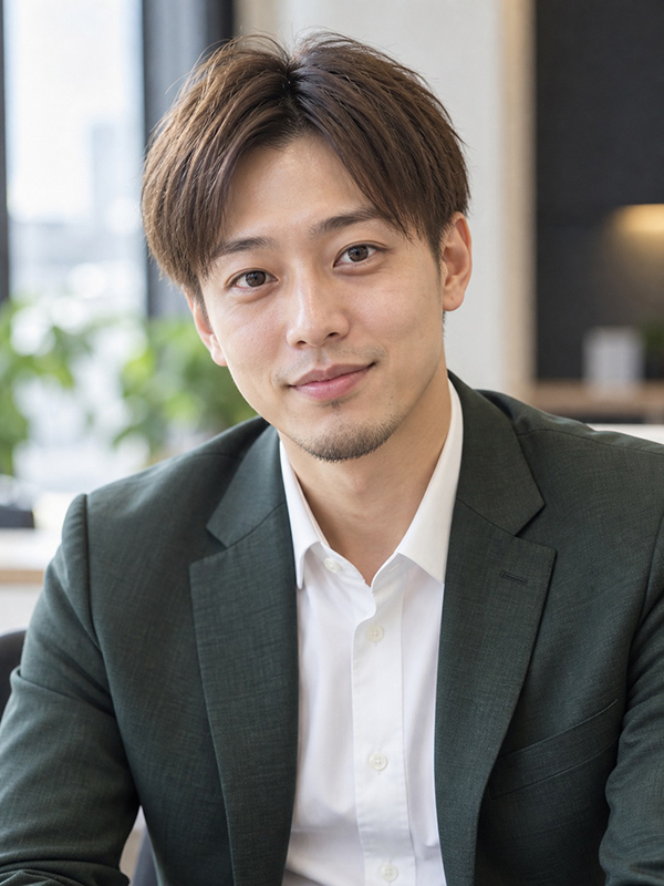 AIで生成した男性