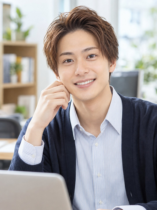 AIで生成した男性