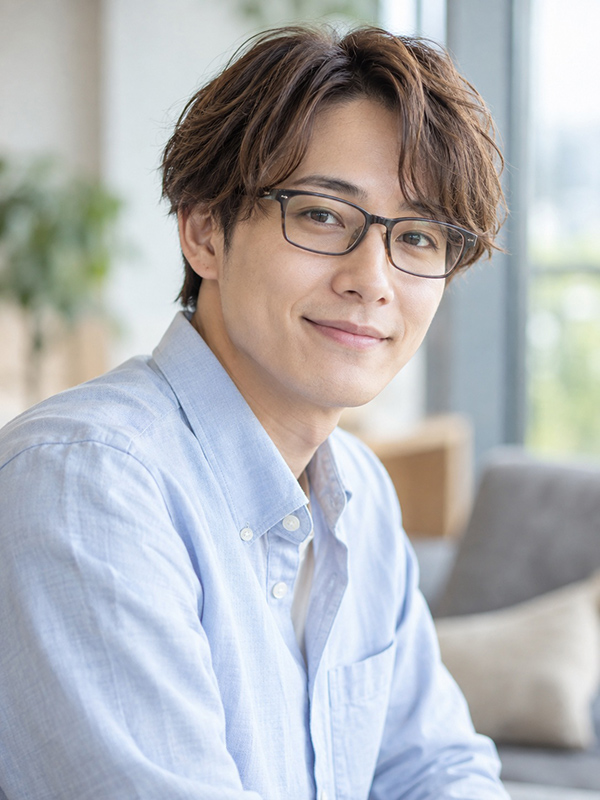 AIで生成した男性