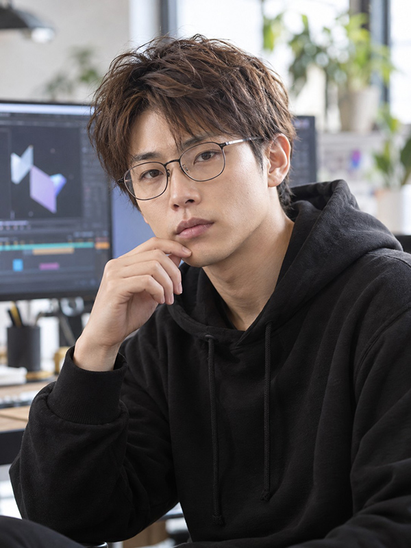 AIで生成した男性