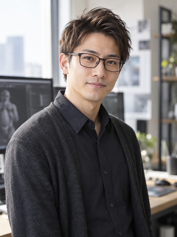 AIで生成した男性