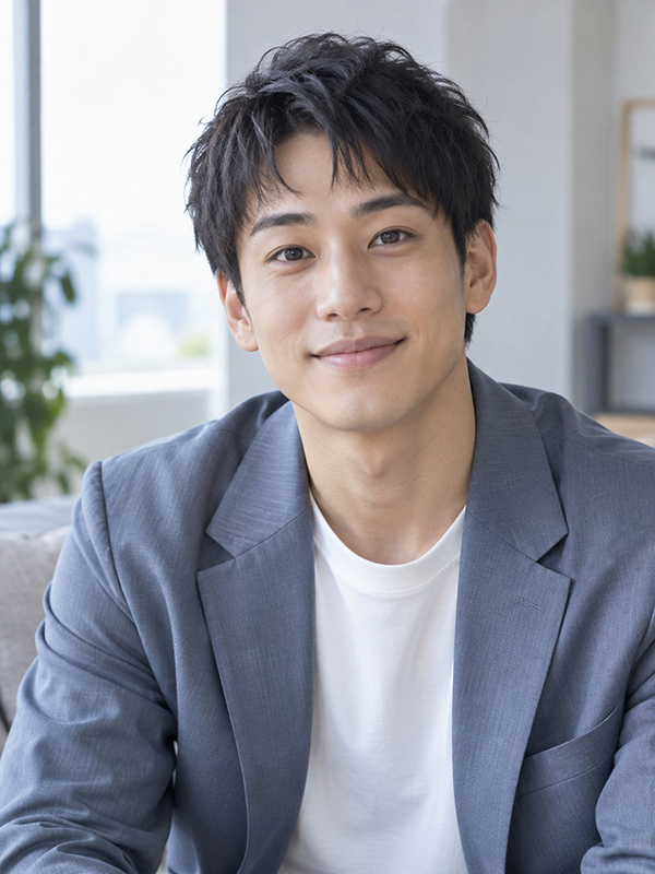 AIで生成した男性