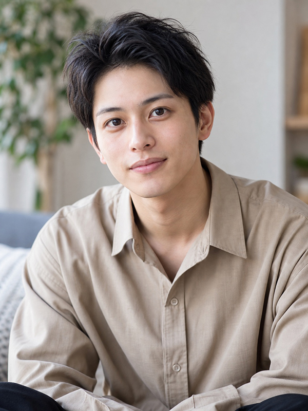 AIで生成した男性